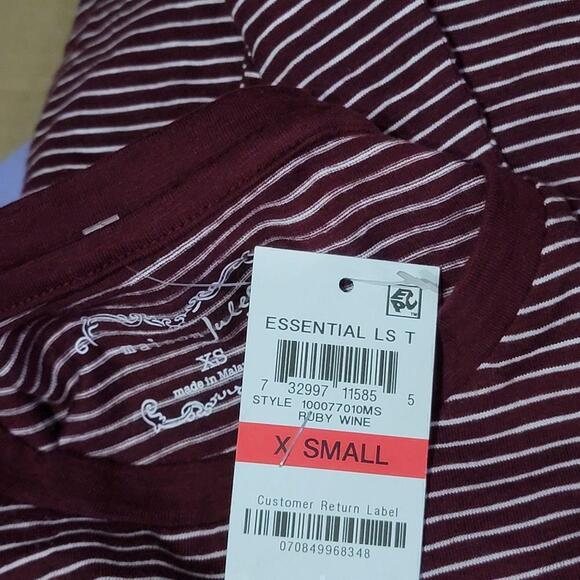 Maison Jules Striped 3/4-Sleeve Shirt - Picture 2 of 2